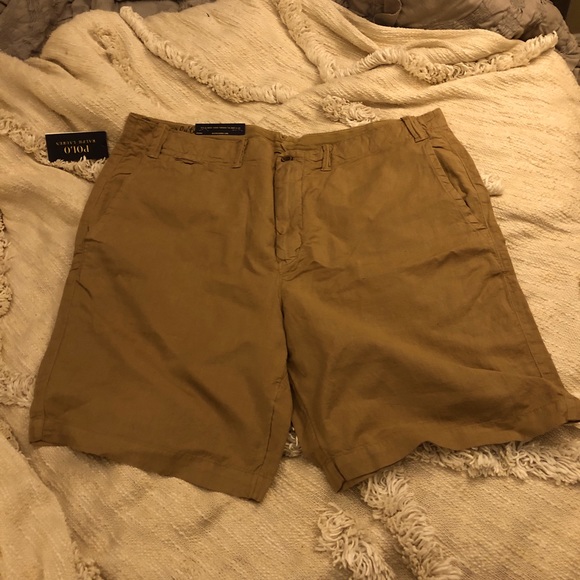 Polo Ralph Lauren Other - NWT Polo Ralph Lauren Linen Shorts Sz38